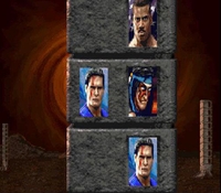 une photo d'Ã©cran de Mortal Kombat 3 sur Nintendo Super Nes
